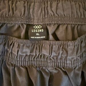 LEG3ND Men's Athletic Shorts - Charcoal Gray